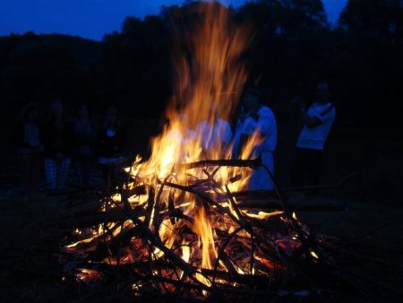 The funeral pyre for women to place their innocence.